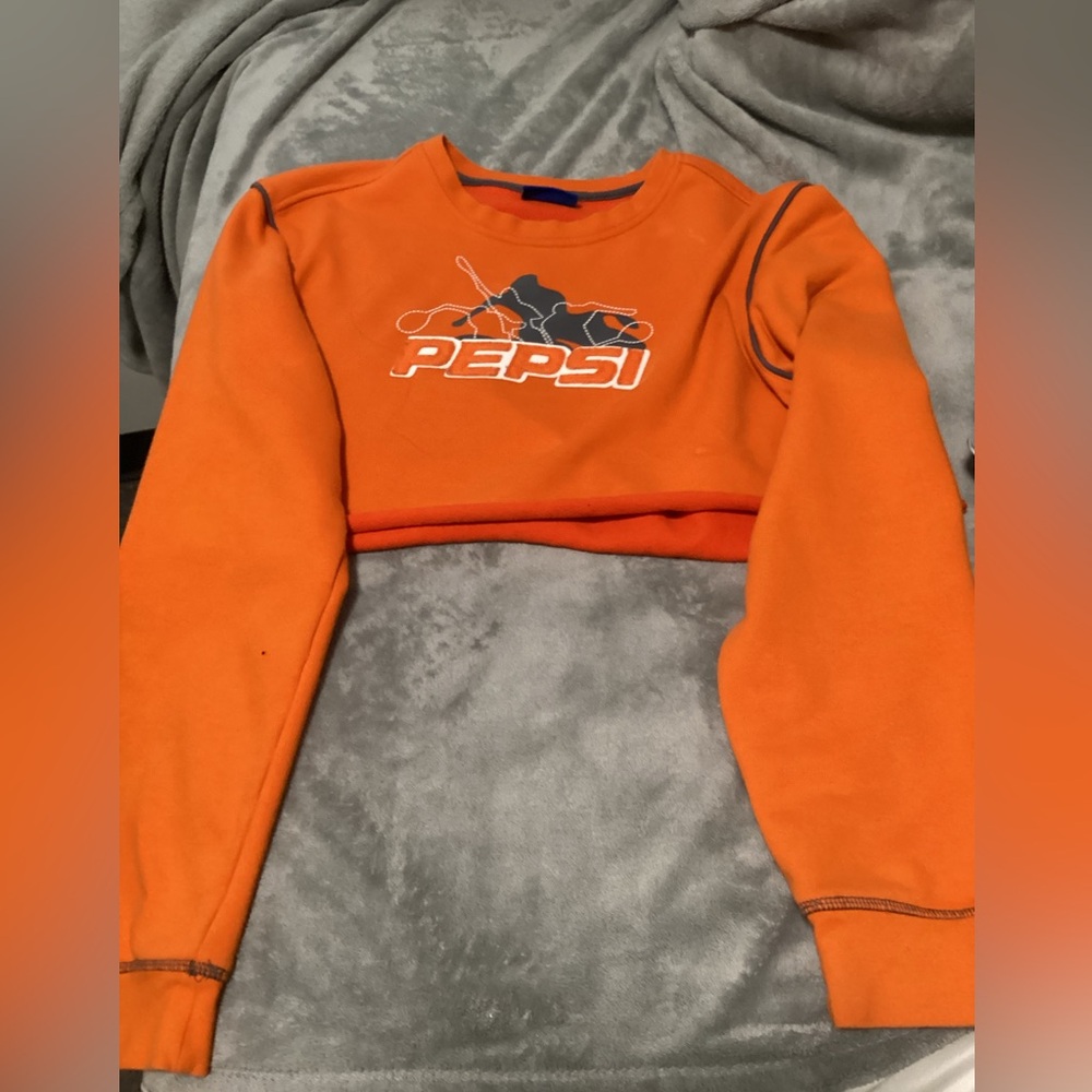 Cropped Pepsi Sweatshirt